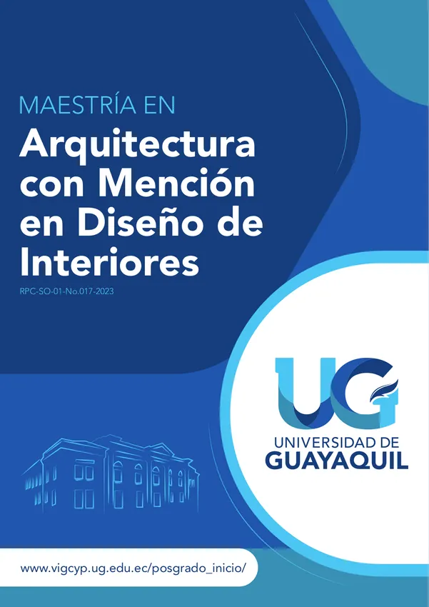 Maestría en Arquitectura con Mención en Diseño de Interiores