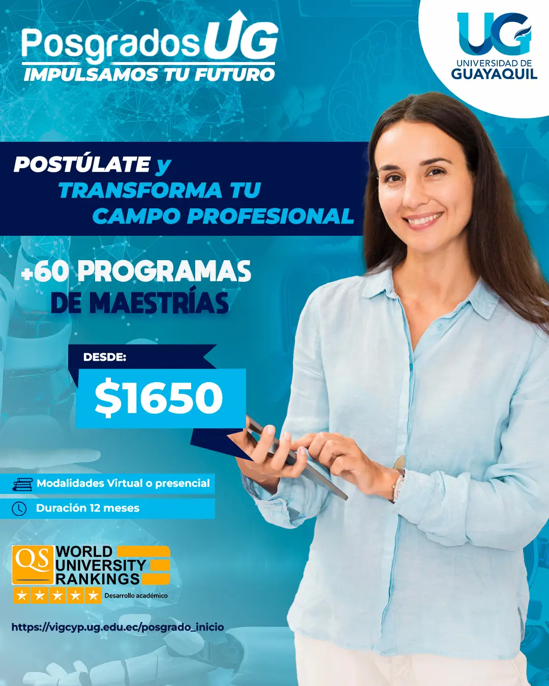 Poster de maestrías