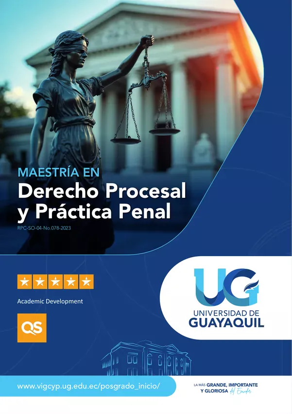 Maestría en Derecho Procesal y Práctica Penal