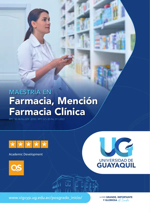 Maestría en Farmacia, Mención en Farmacia Clínica