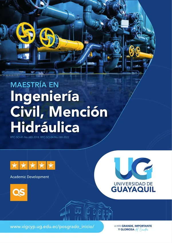 Maestría en Ingeniería Civil, Mención en Hidráulica