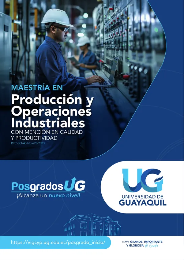 Maestría en Producción y Operaciones Industriales con Mención en Calidad y Productividad