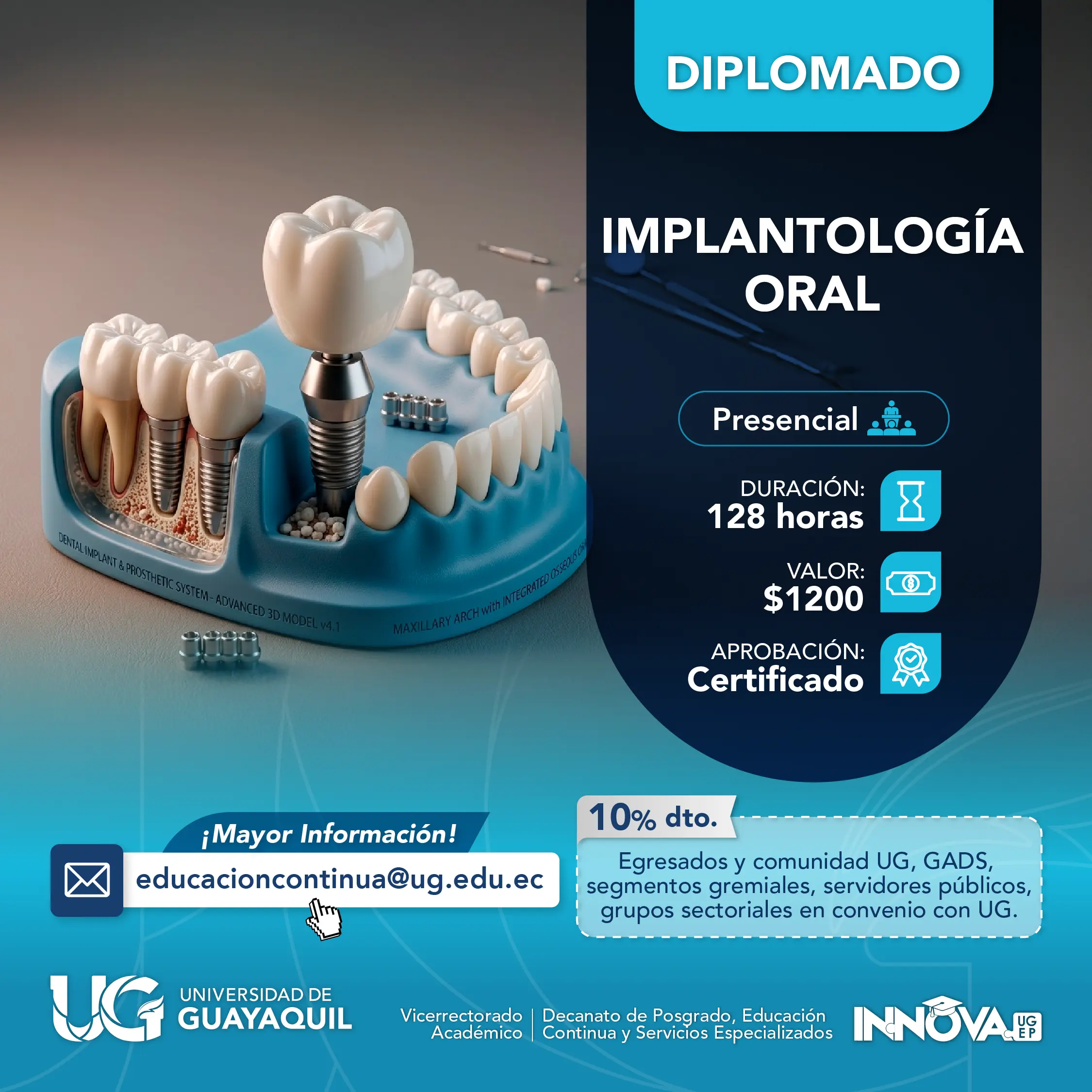 Diplomado en Implantología Oral