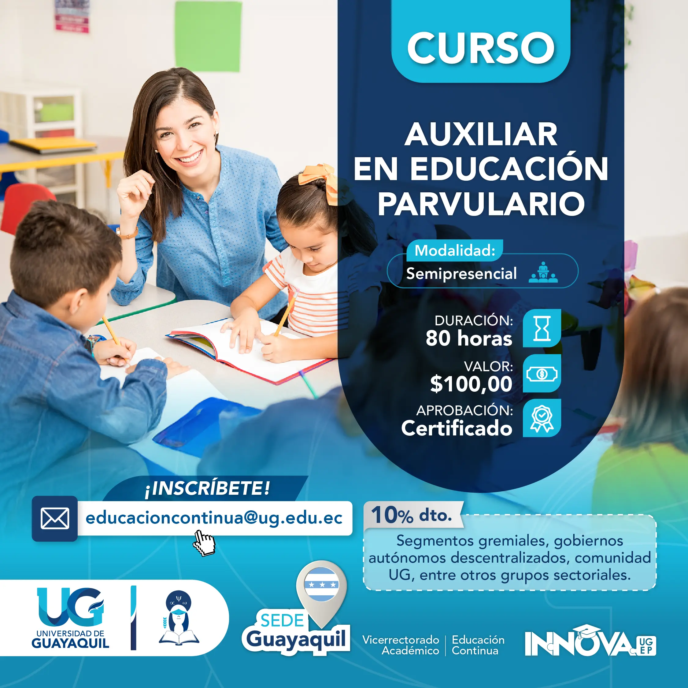 Auxiliar en Educación Parvulario